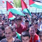 بالصور: وقفة للكتل الطلابية في جامعة النجاح بمناسبة يوم الأرض