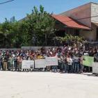 رام الله: اعتصام تضامني مع الاسيرين عاصي ومفارجة المضربين عن الطعام