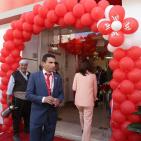 افتتاح فرع جديد للوطنية موبايل بالقرب من دوار الساعة في رام الله