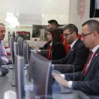 افتتاح فرع جديد للوطنية موبايل بالقرب من دوار الساعة في رام الله