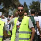 مسيرة برام الله للمطالبة بتعديل قانون الضمان الاجتماعي