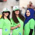 حفل تخريج مجلس الطلبة بجامعة النجاح لكلية العلوم والبصريات والمجمع الطبي