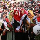 بالصور: تخريج حركة الشبيبة في جامعة النجاح لطلبة كلية الإعلام والقانون والفنون