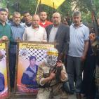 كتائب شهداء الأقصى تنظم عرض عسكري غرب غزة