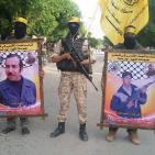 كتائب شهداء الأقصى تنظم عرض عسكري غرب غزة