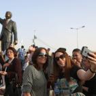 مراسم احتفالية بمشاركة الرئيس الفلسطيني محمود عباس بمناسبة إزاحة الستار عن تمثال المناضل الراحل نلسون منديلا