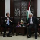 الرئيس يستقبل وزير خارجية النرويج في رام الله