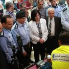 افتتاح معرض الشرطة بمناسبة أسبوع المرور العالمي في جامعة النجاح