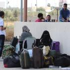 المسافرين في معبر رفح البري لأول مرة منذ 86 يوماً