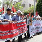 غزة تُحيي الذكرى الـ 68 للنكبة في مسيرة ومهرجان مركزي