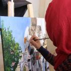 الخليل: أطول سلسلة فن تشكيلي في ذكرى النكبة 68