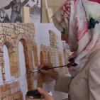 الخليل: أطول سلسلة فن تشكيلي في ذكرى النكبة 68