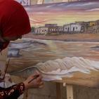 الخليل: أطول سلسلة فن تشكيلي في ذكرى النكبة 68