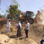 صور: معسكر ترميم وتنظيف المقبرة الاسلامية في بئر السبع