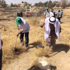 صور: معسكر ترميم وتنظيف المقبرة الاسلامية في بئر السبع