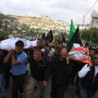 تشييع جثماني الشهيدين الشقيقين إبراهيم ومرام طه   في قطنة