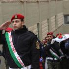 جنازة عسكرية للشهيد عبد الفتاح الشريف بالخليل