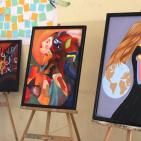 فريق بصمة روح الشبابي بغزة يُطلق معرض