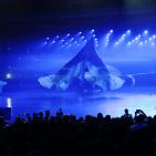 مراسم تقديم طائرة الركاب من طراز MS-21 في مصنع الطائرات التابع لشركة 