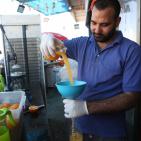 اجواء مدينة رام الله في  اليوم الحادي عشر من رمضان