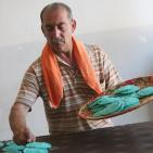 صناعة القطايبف الملونة في عين يبرود شمال شرق رام الله