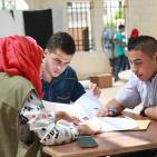 أجواء اليوم الثاني من تسجيل الطلبة الجدد في جامعة النجاح