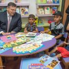 مأدبة إفطار واحتفال رمضاني للأطفال المرضى في مستشفى المقاصد