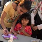 مأدبة إفطار واحتفال رمضاني للأطفال المرضى في مستشفى المقاصد