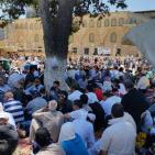 صور: أكثر من 280 ألفاً أدوا الجمعة الأخيرة برحاب الأقصى