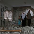 الاحتلال يهدم جدران منزل الشهيد عيسى ياسين في مخيم قلنديا فجر اليوم