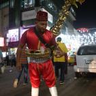 اجواء العيد وسط رام الله