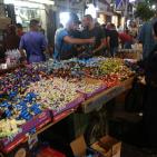 اجواء العيد وسط رام الله