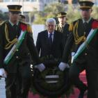 الرئيس يؤدي صلاة العيد في مقر المقاطعة في رام الله