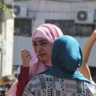 لحظة اعلان نتائج التوجيهي في الخليل