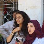 لحظة اعلان نتائج التوجيهي في الخليل