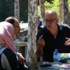 سلسلة القراءة لمجموعة نبض القدس التطوعية في منتزه جمال عبد الناصر بنابلس