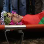 الرام تشيع طفلها الشهيد محيي الطباخي