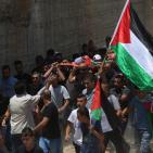 الرام تشيع طفلها الشهيد محيي الطباخي