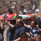 الرام تشيع طفلها الشهيد محيي الطباخي