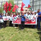 وقفة تضامن مع الأسير بلال كايد والأسرى المضربين عن الطعام