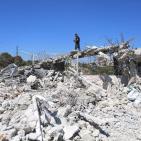 الاحتلال يهدم 10 منازل في قرية قلنديا شمال القدس