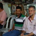 الخيمة التضامنية مع الأسير بلال كايد في دوار الشهداء بنابلس