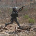 مواجهات قرب سجن عوفر تضامنا مع الاسير بلال كايد