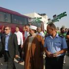 مغادرة حجاج الضفة الى الديار الحجازية عبر معبر الكرامة