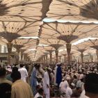صور لصلاة الجمعة من المسجد النبوي الشريف
