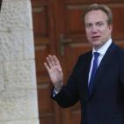 الرئيس يستقيل وزير خارجية النرويج في مقر المقاطعة في رام الله