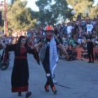 سائق الدرجات النارية الشهير باجروس ينظم عرضا استعراضيا في رام الله