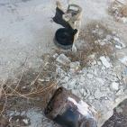 بالصور.. اصابة مواطن بانفجار انبوبة غاز في الخليل