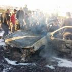 بالصور.. اصابة مواطن بانفجار انبوبة غاز في الخليل