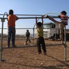 الاحتلال يصادر 6 بركسات سكنية للبدو قرب بلدة جبع شمال القدس